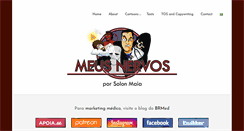 Desktop Screenshot of meusnervos.com.br