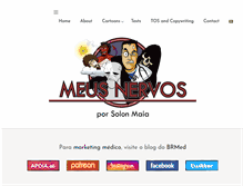 Tablet Screenshot of meusnervos.com.br